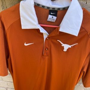 Texas Longhorns Mens Polo Size Medoum